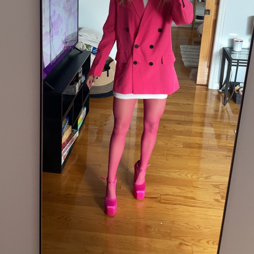 NWT Chunky Platform Heels